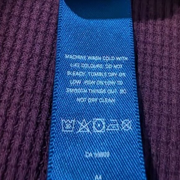 Kit and Ace | Dawn Waffle Lounge Dress In Purple - Picture 8 of 12